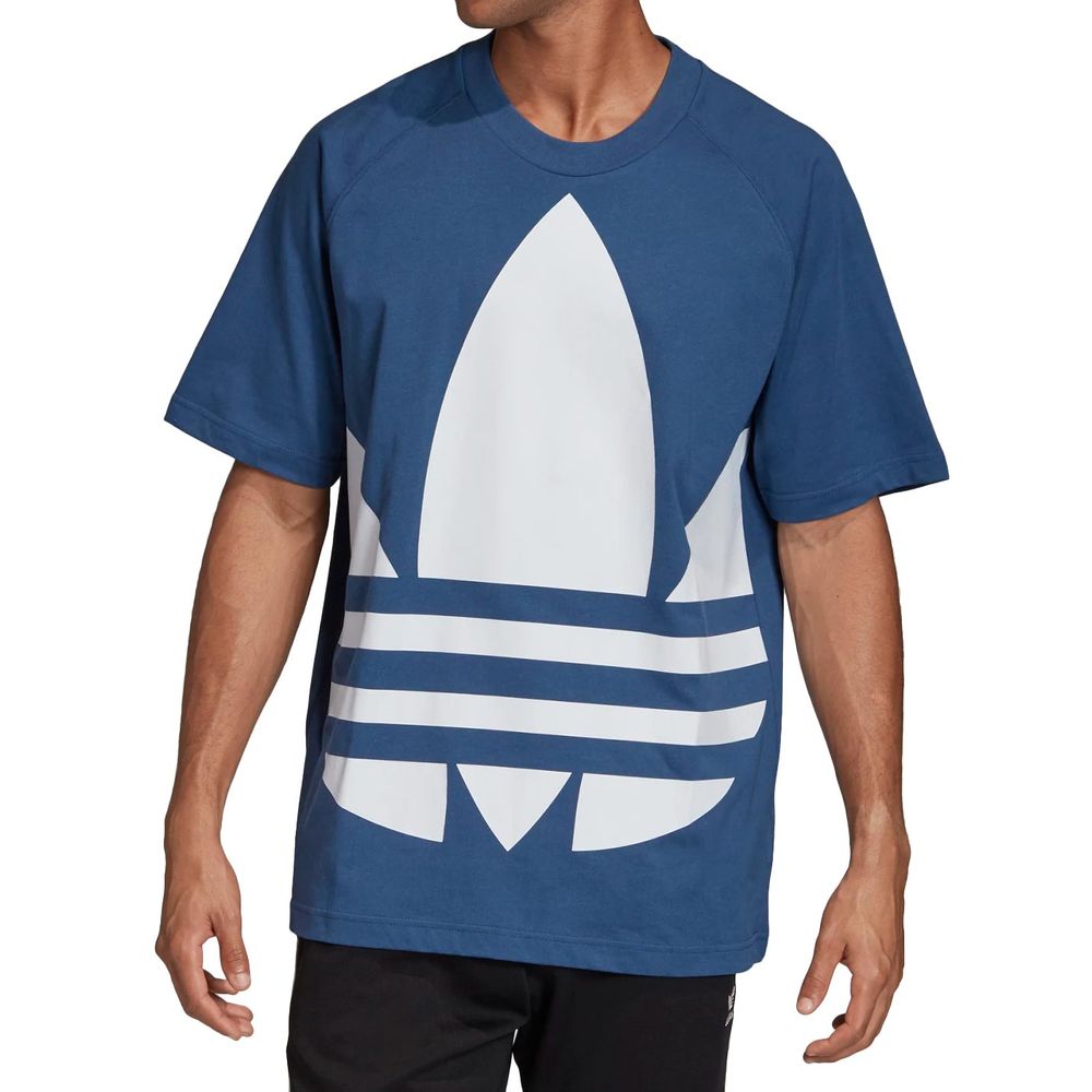 camisa da adidas azul