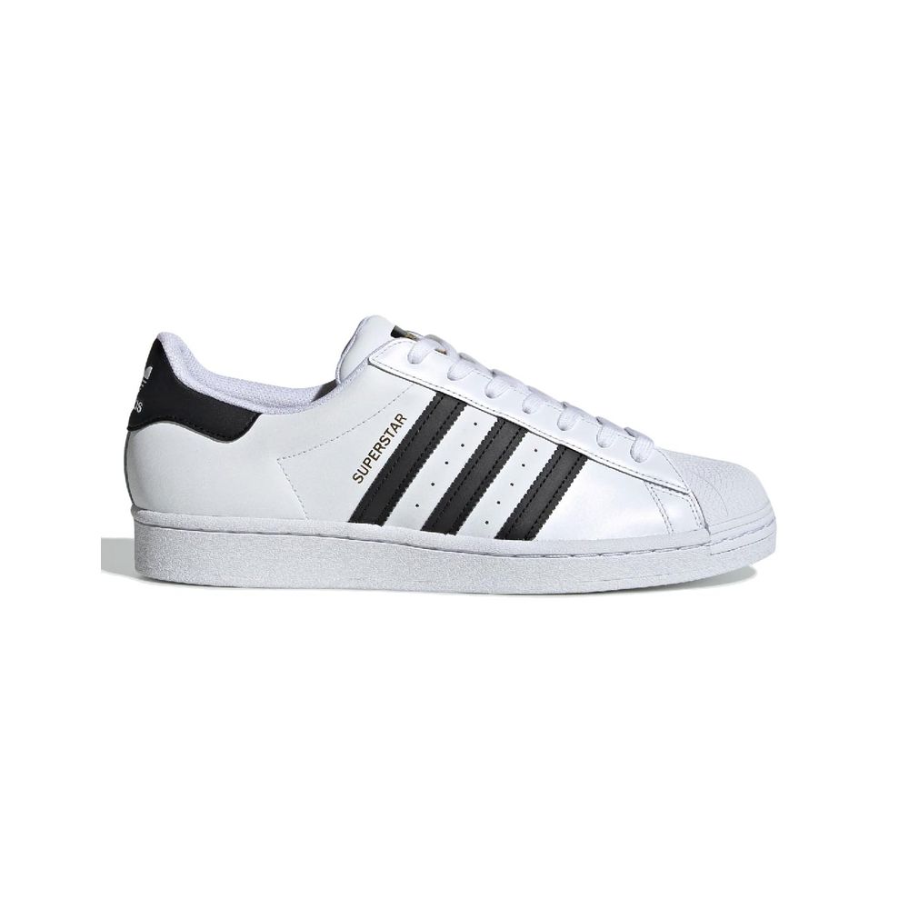 adidas superstar white black aged sole