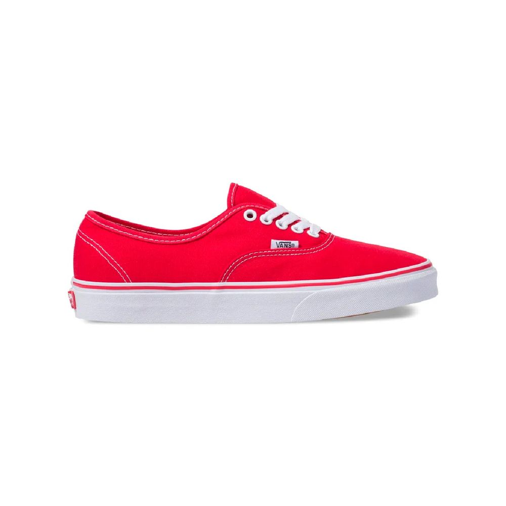 tenis vans authentic vermelho masculino