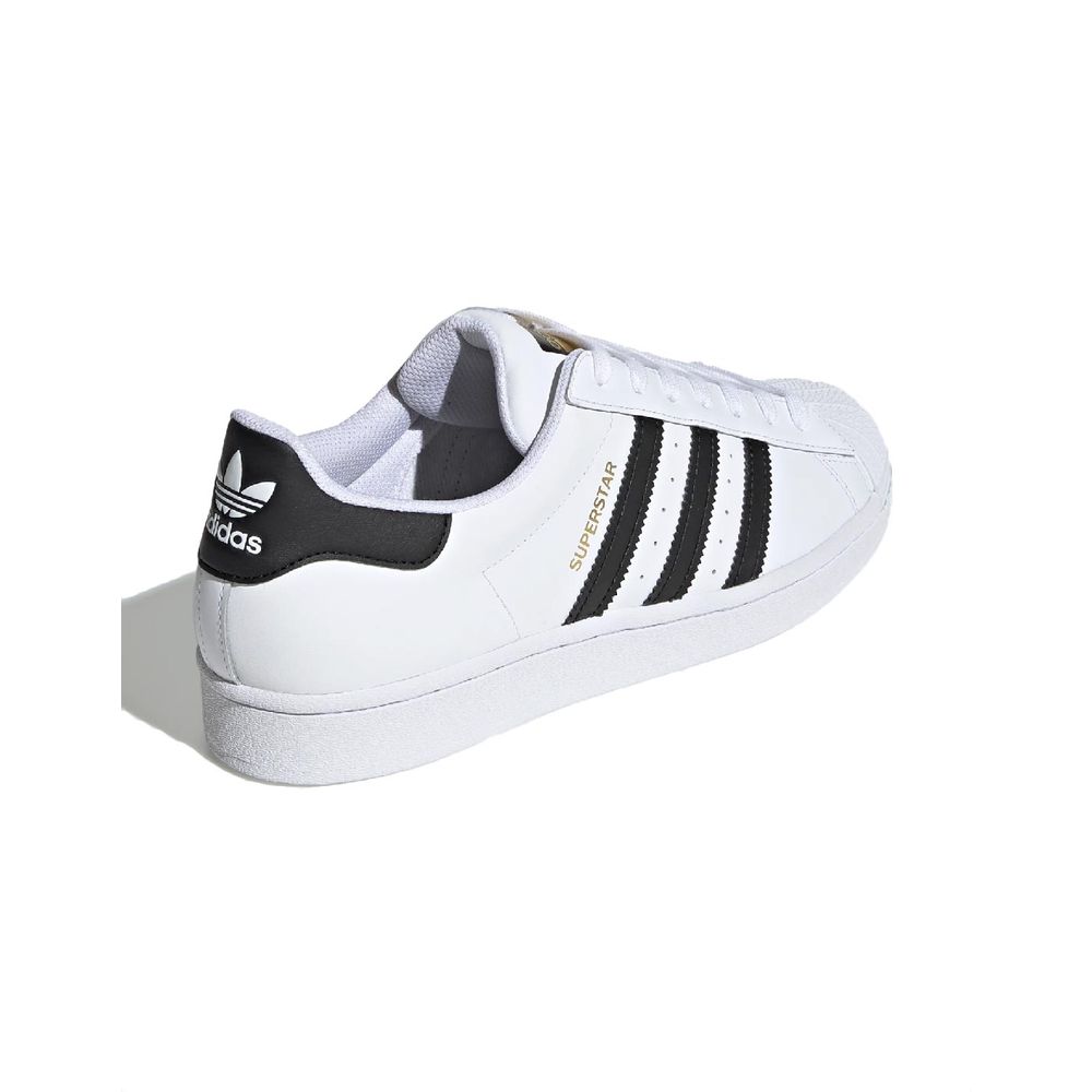 adidas superstar white black aged sole