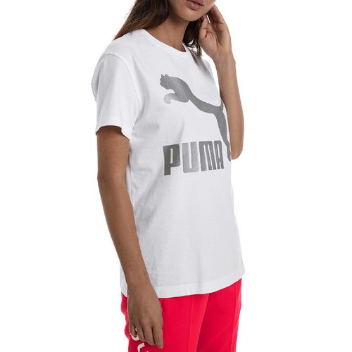 camiseta-puma-classics-logo-branca-prata