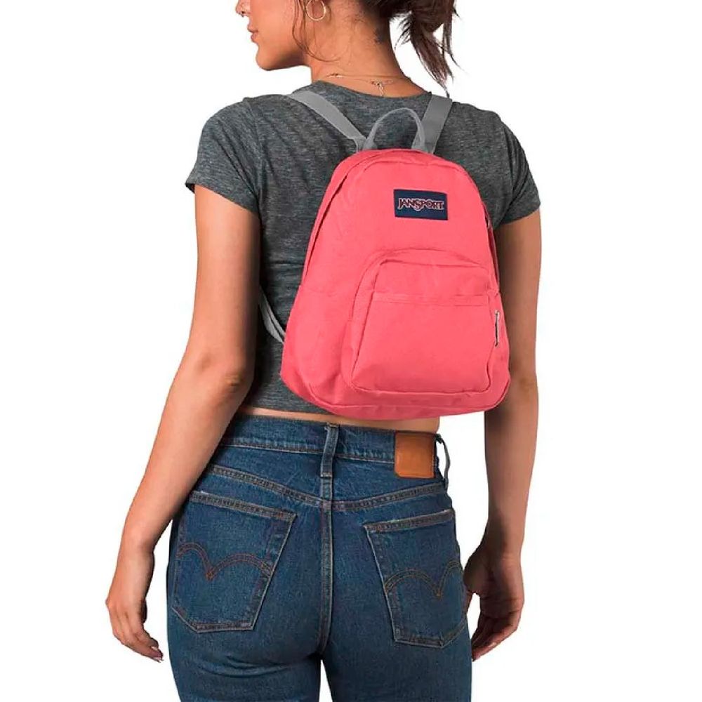 Backpack Corduroy Mochila JanSport HALF PINT MINI Rosa