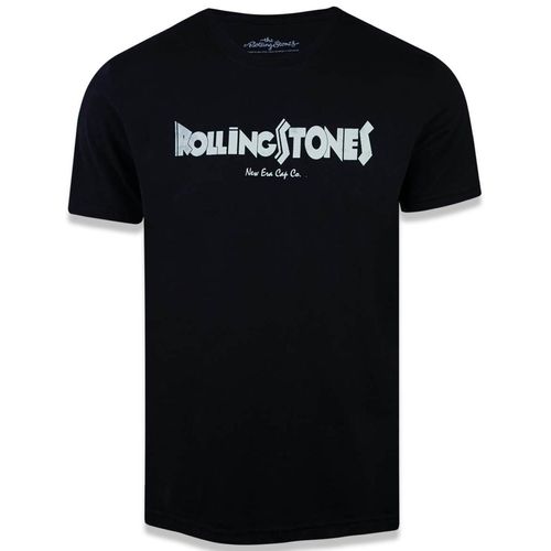 Camiseta New Era Universal Rolling Stones Preta