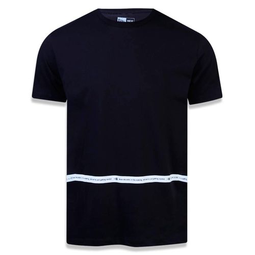 Camiseta-New-Era-Branded-Stripe-Preta