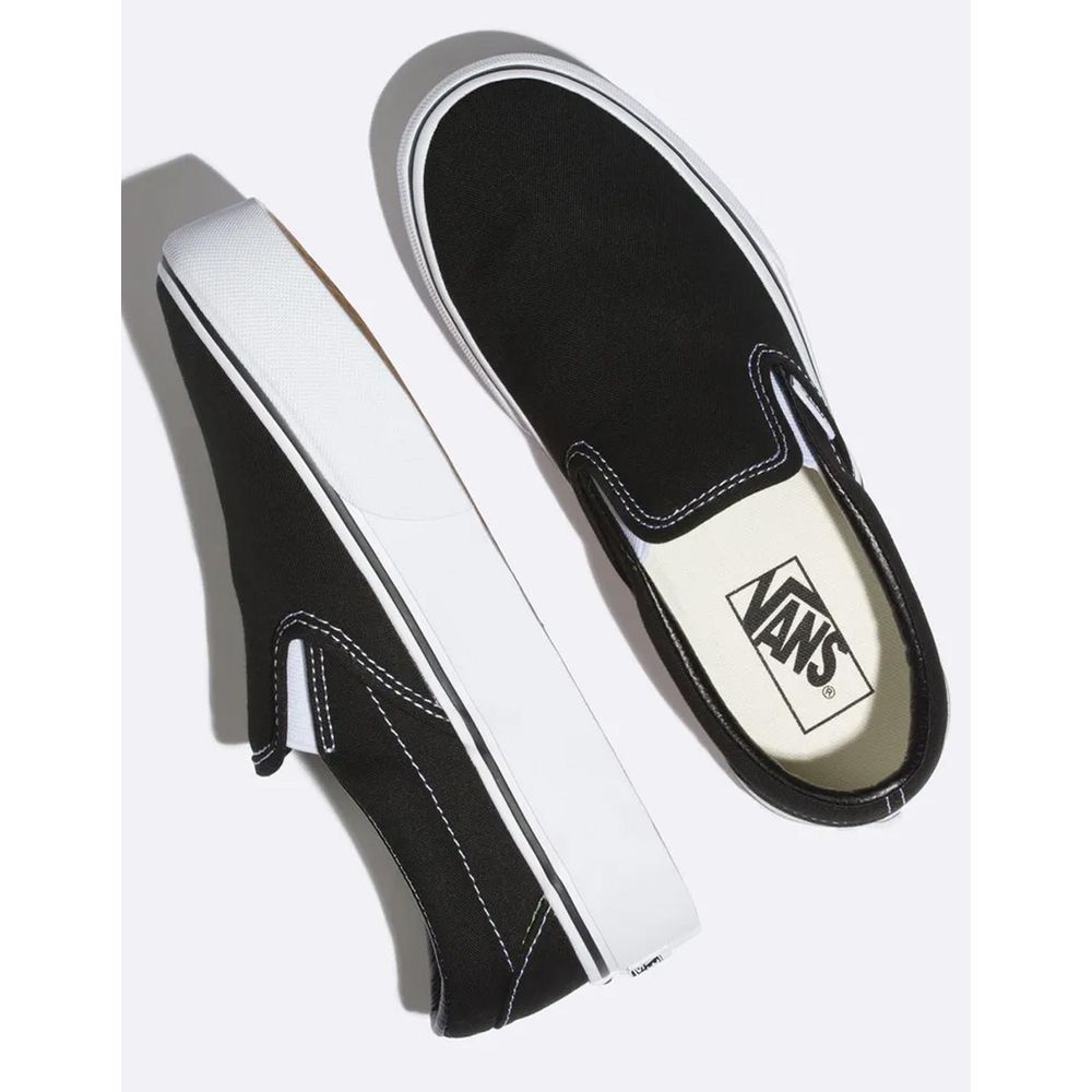 Tênis Vans Classic Slipon Platform Preto Ostore Sneakers