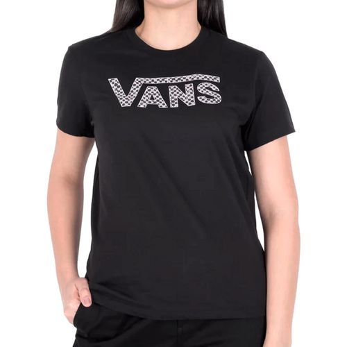 Camiseta-Vans-Checker-V---PRETO