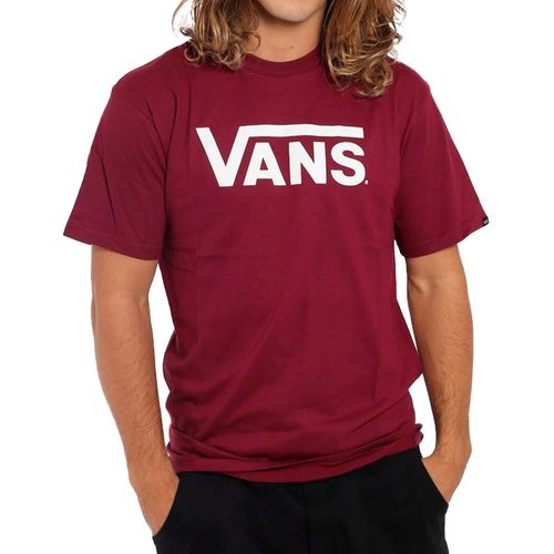 Camiseta-Vans-Logo-Vinho