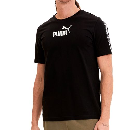 Camiseta Puma Especial Amplified Aop Preto