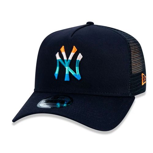 Bone-9FORTY-MLB-New-York-Yankees-Logo-Collors-