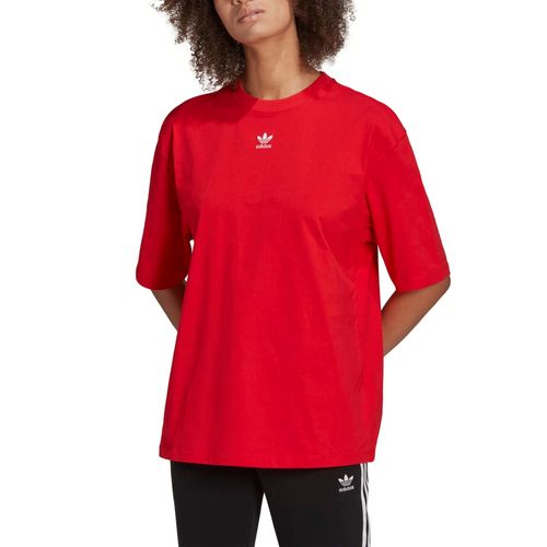 Camiseta-Adidas-Loungewear-Adicolor-VERMELHO