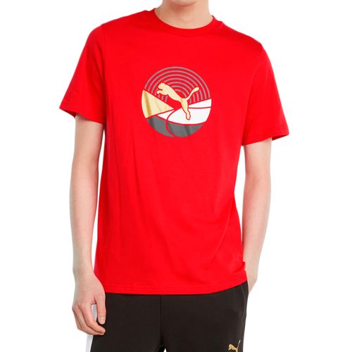 Camiseta-Puma-AS-Graphic-Red