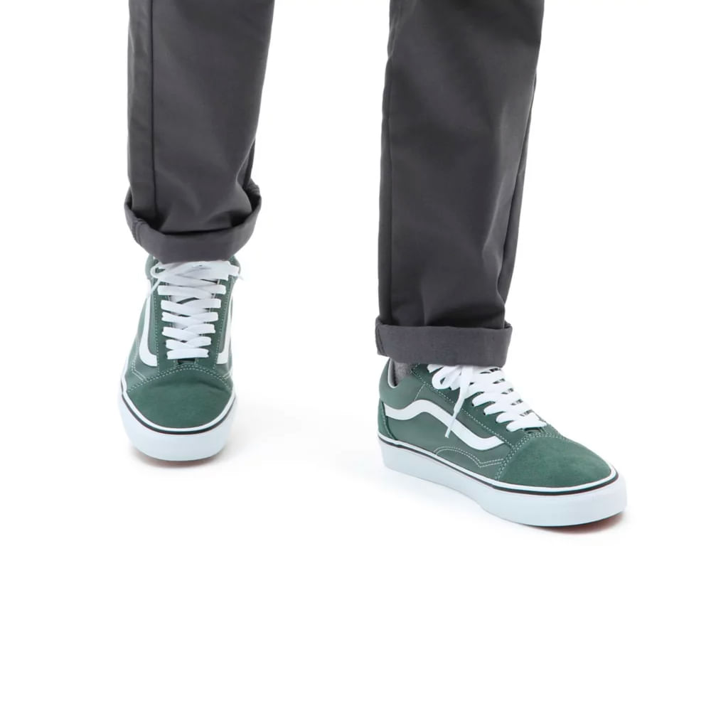 vans color theory green
