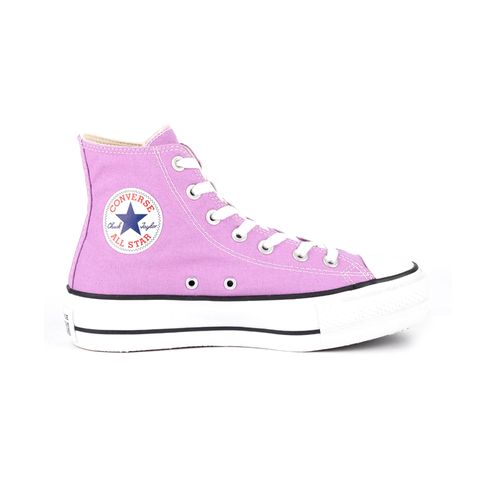 Converse plataforma violeta sale