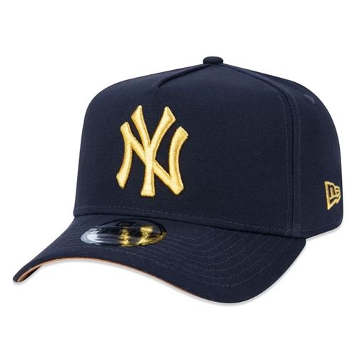Boné New Era 9FORTY A-Frame Snapback MLB New York Yankees - MARINHO / UNICO
