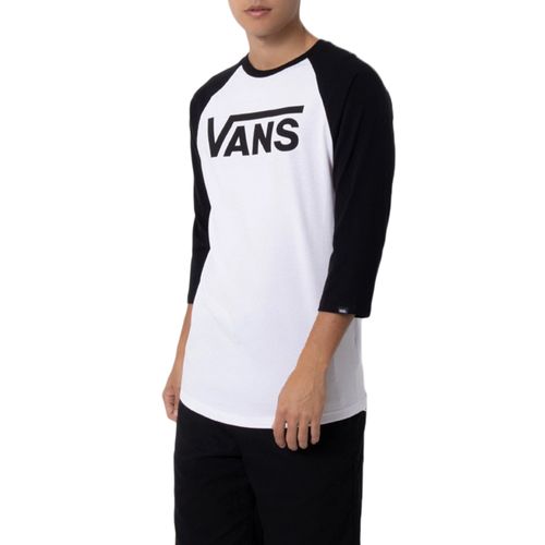 Camiseta-Vans-Classic-Raglan-PRETO