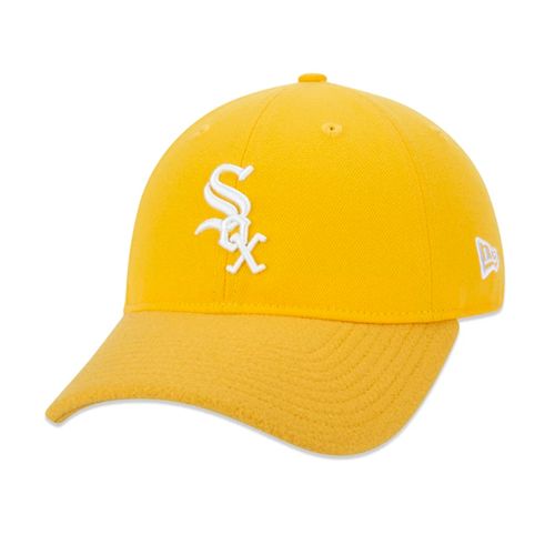 Bone-New-Era-9Twenty-MLB-Chicago-White-Modern-Classic-AMARELO