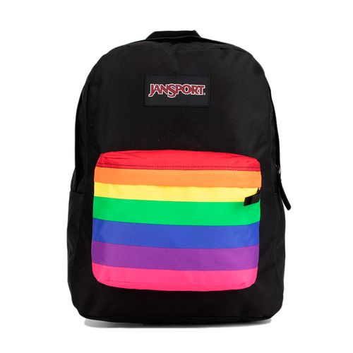 Mochila-Jansport-High-Stakes-Rainbow-Dreams-PRETA
