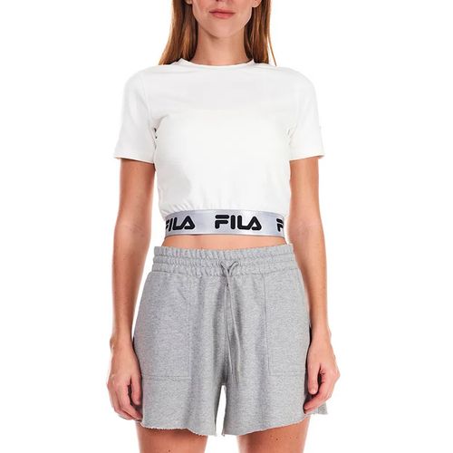 Camiseta-Cropped-Fila-Elastic-BRANCO