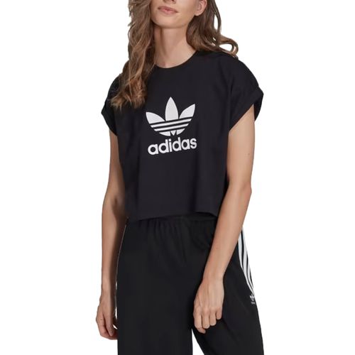 Camiseta-Adidas-Adicolor-Classics-Trefoil--PRETO