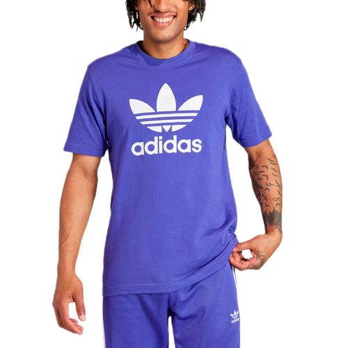 Camiseta-Adidas-Adicolor-Trefoil---ROXO