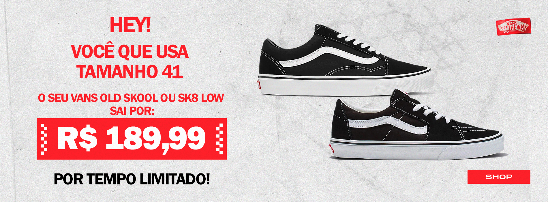 VANS PROMOÇÃO