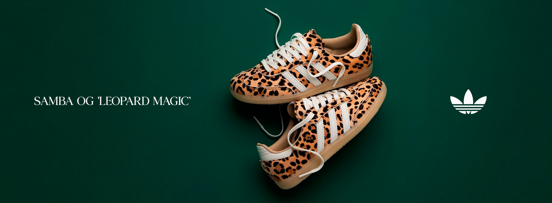 BANNER ADIDAS SAMBA OG LEOPARD