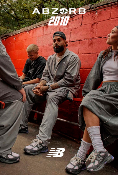 BANNER NEW BALANCE ABZORB 2010 MOBILE